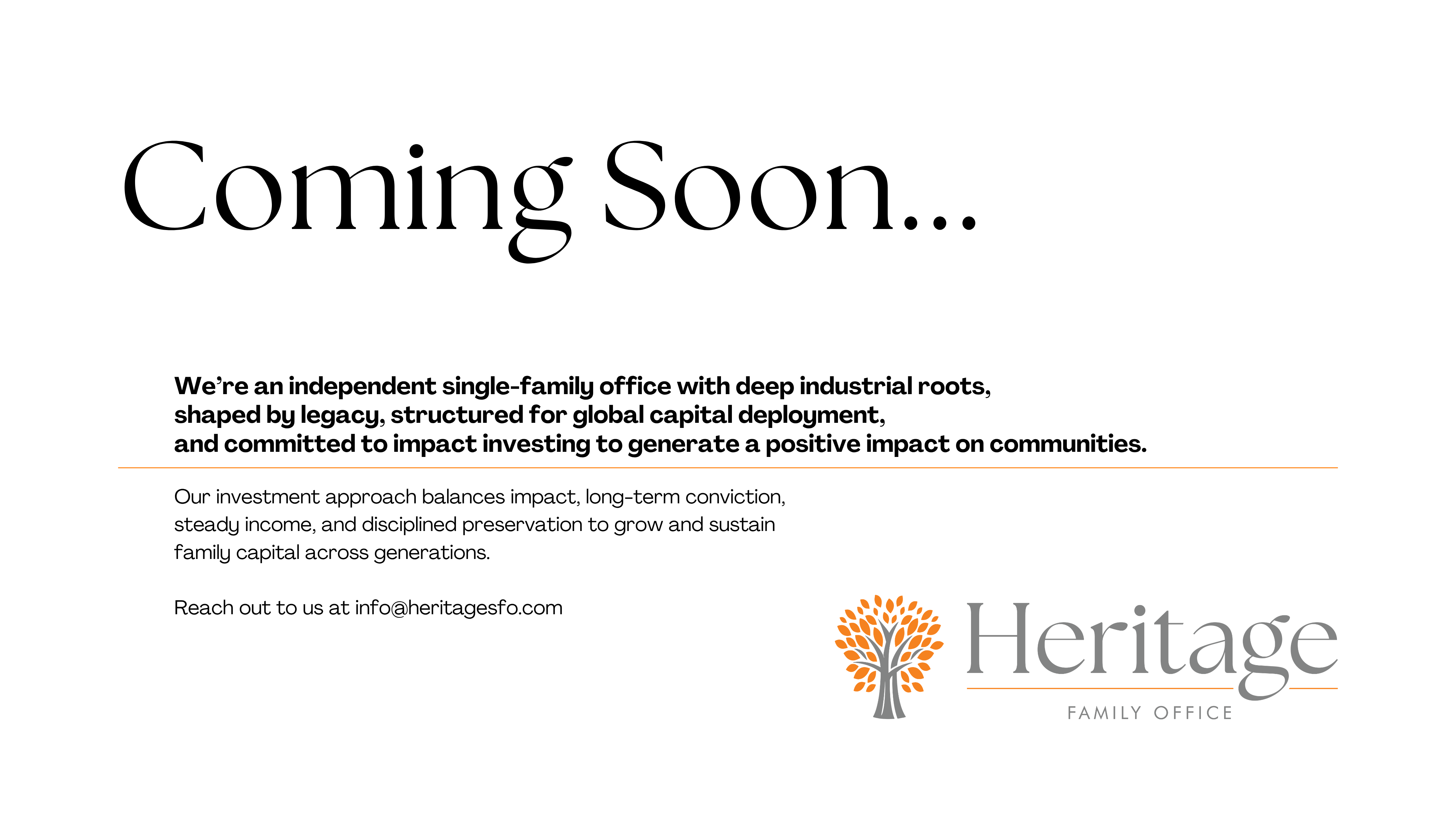 Coming Soon